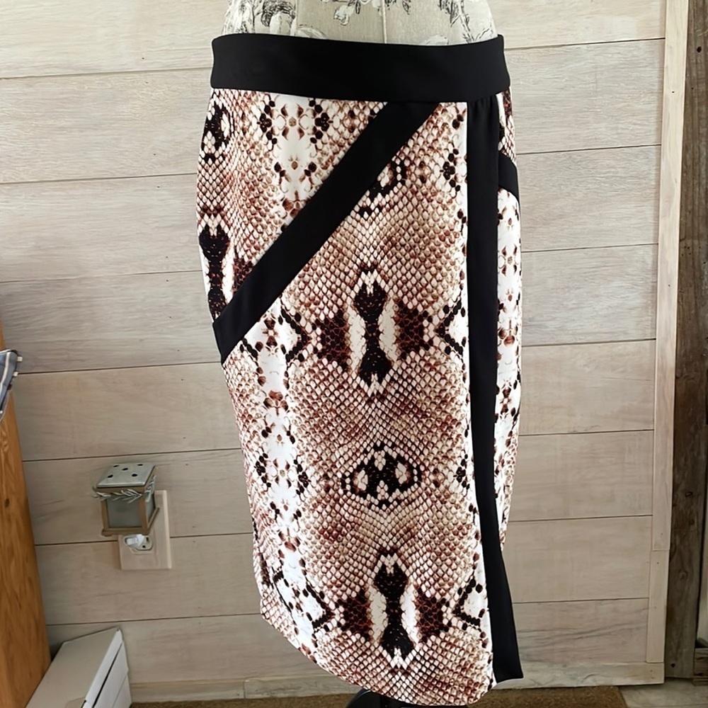Worthington Snake Print Skirt 12